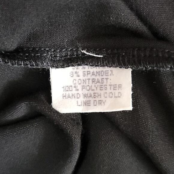 Sarah Liller SF The Lola Dress long sleeve black size S - Picture 6 of 6